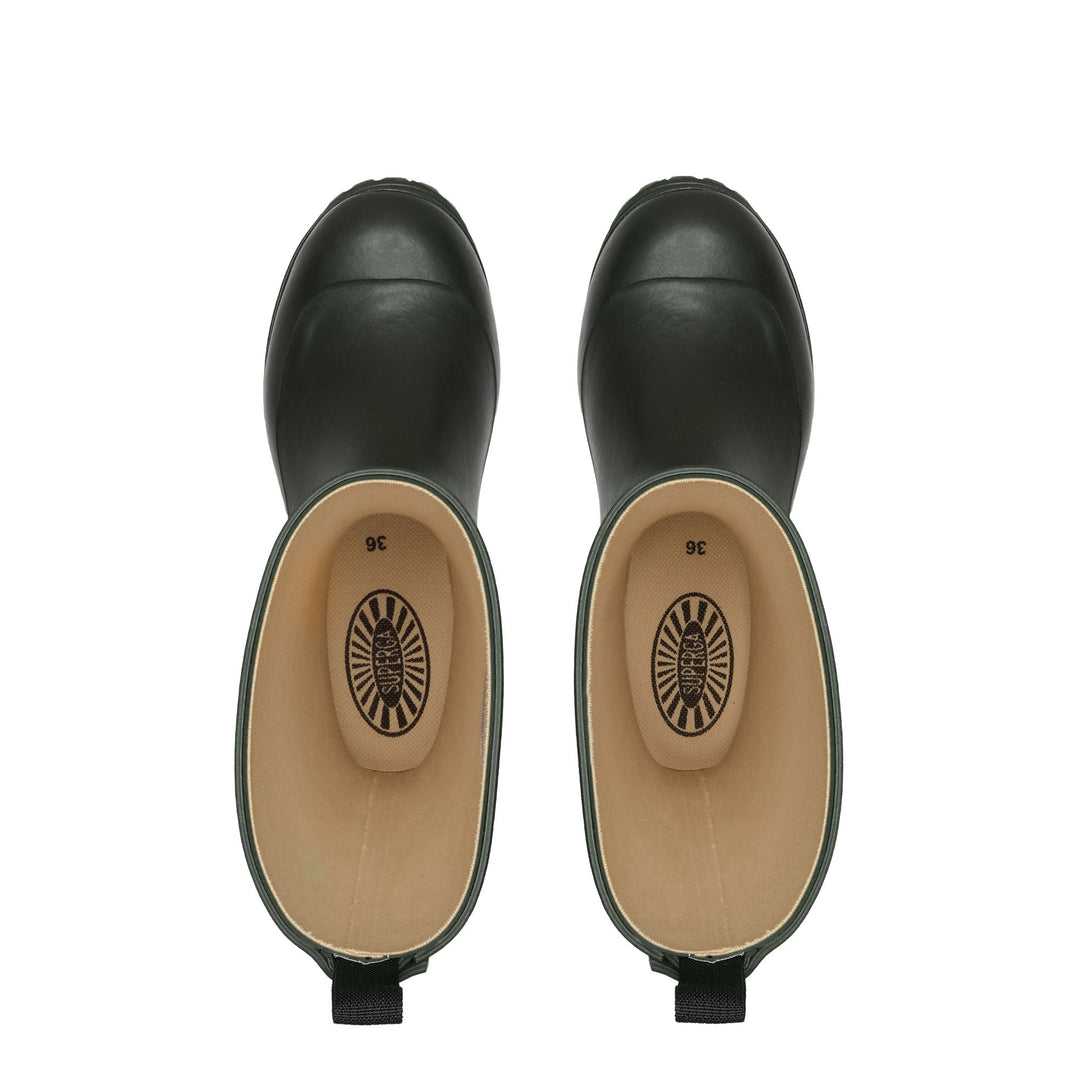 High Rubber Boots Woman Green Color main