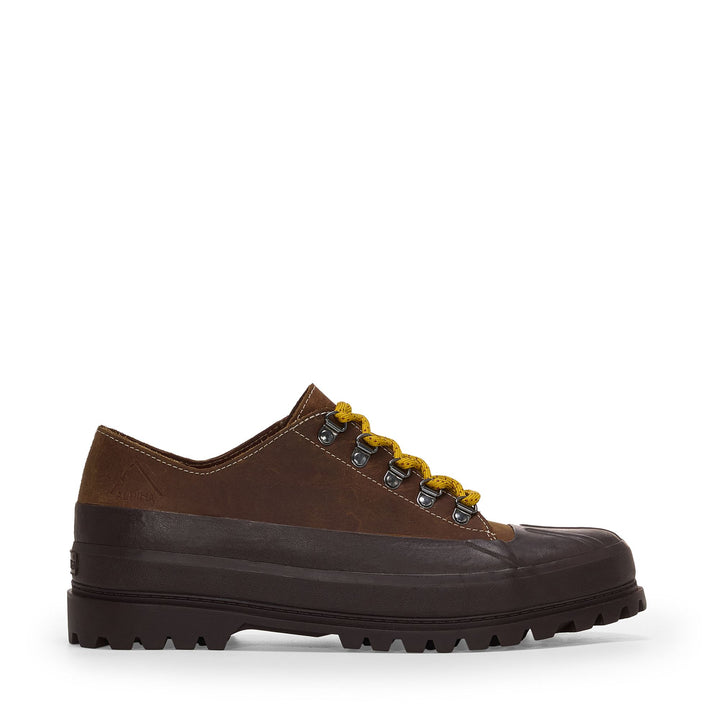 Man's Ankle Brown Boots with Crazy Horse Leather Upper 1