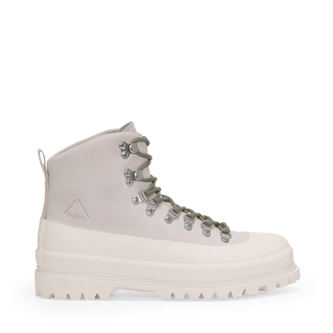 3346 ALPINA PEDULA NUBUCK - Ankle Boots - Mid Cut - Unisex - Beige Lt-Off White 01