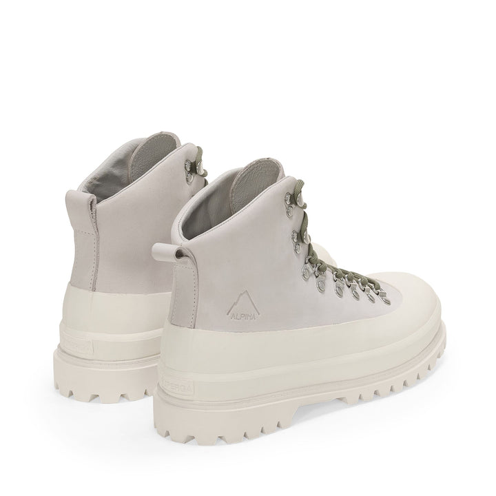 3346 ALPINA PEDULA NUBUCK - Stivaletti - Taglio medio - Unisex - Beige Lt-Off White 3
