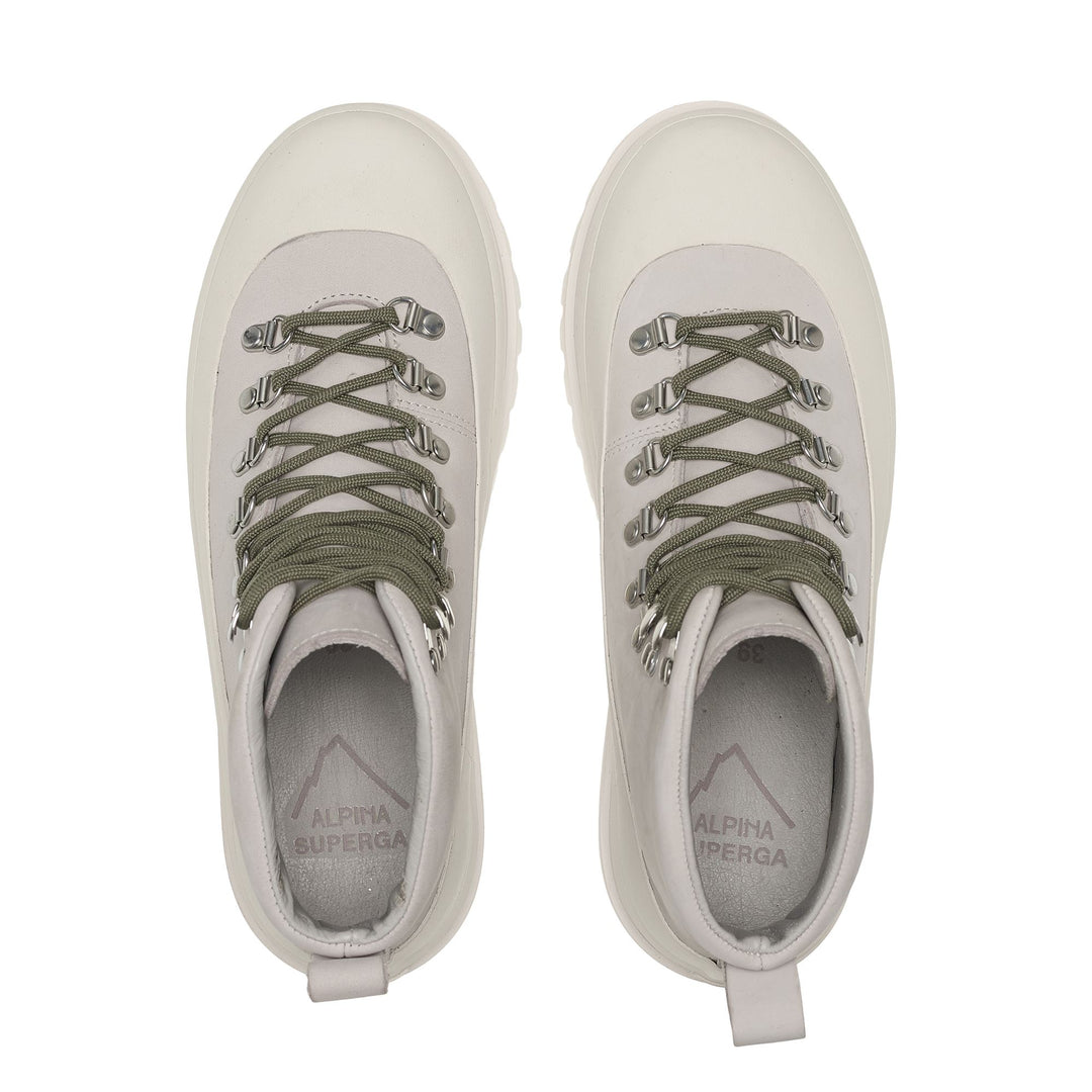 3346 ALPINA PEDULA NUBUCK - Stivaletti - Taglio medio - Unisex - Beige Lt-Off White main