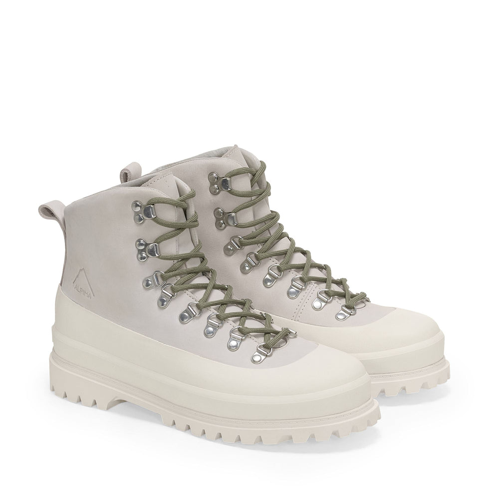 3346 ALPINA PEDULA NUBUCK - Ankle Boots - Mid Cut - Unisex - Beige Lt-Off White 02