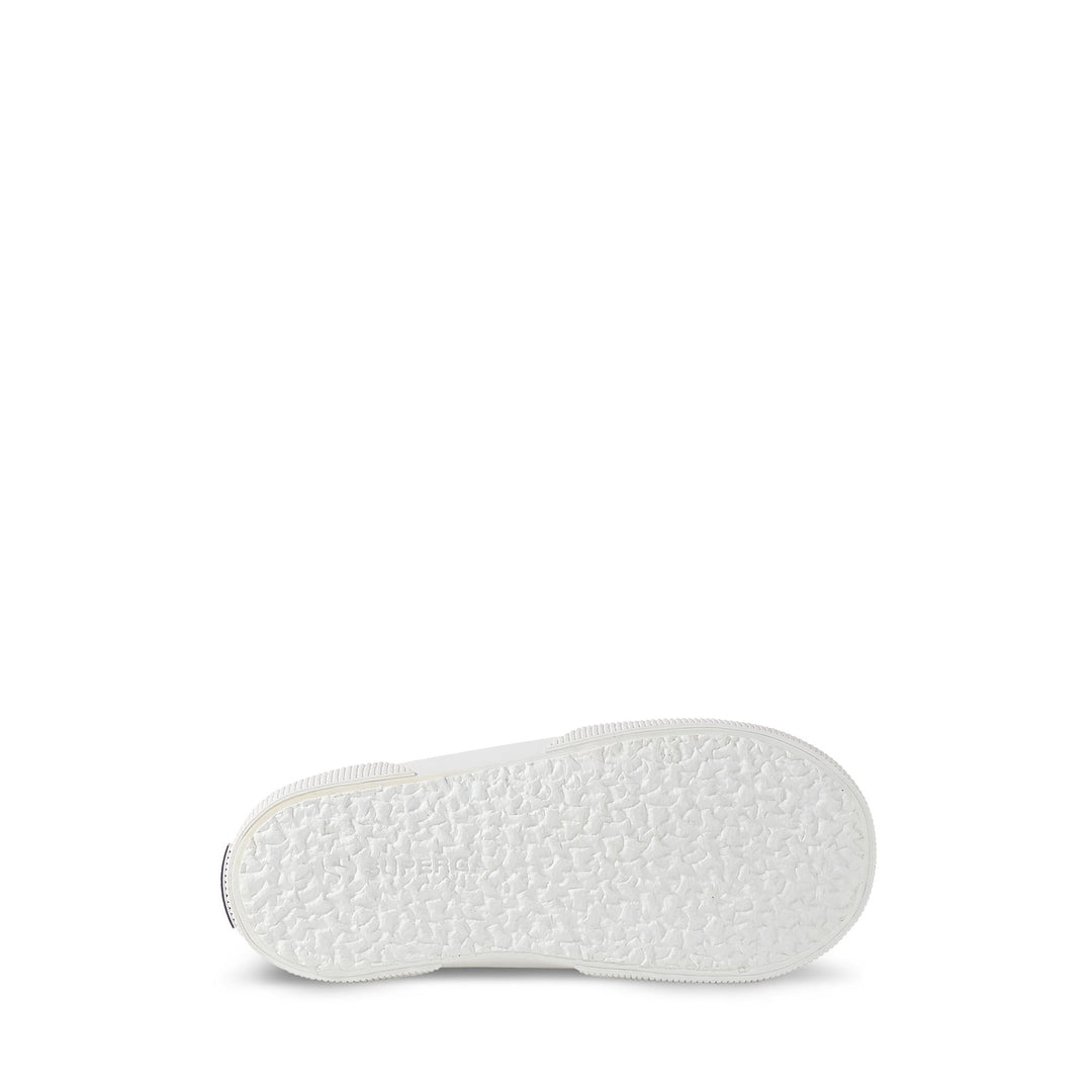 Baskets blanches pour fille avec tige en coton main