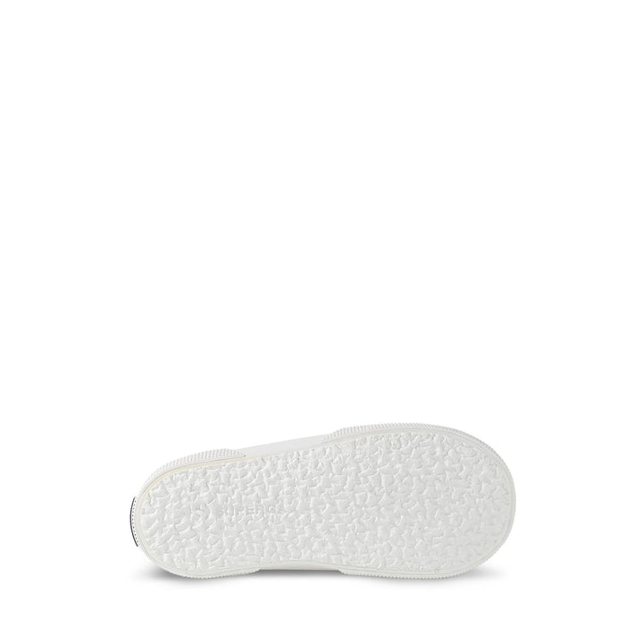 Baskets blanches pour fille avec tige en coton 5