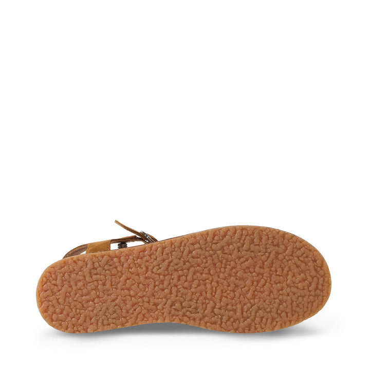 Unisex Brown Sandals with Suede Upper 5