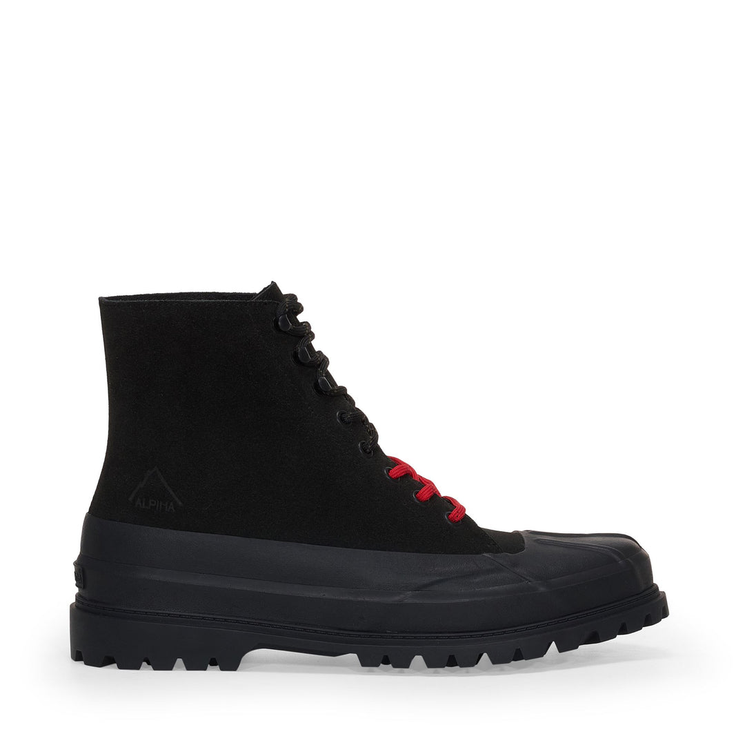 3343 ALPINA DUCK FLESH OUT - Ankle Boots - Laced - Unisex - Full Black-Black 01
