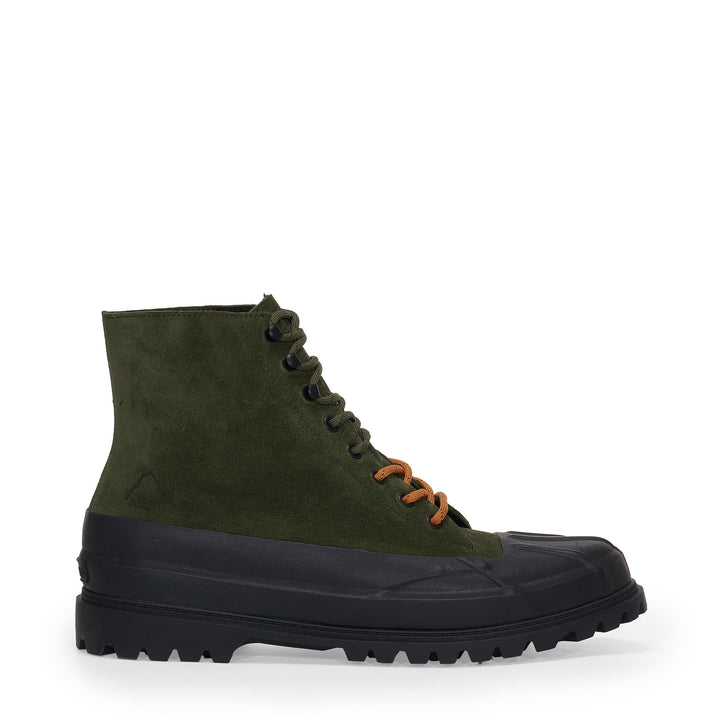 3343 ALPINA DUCK FLESH OUT - Ankle Boots - Laced - Unisex - Green Grass-Black 1