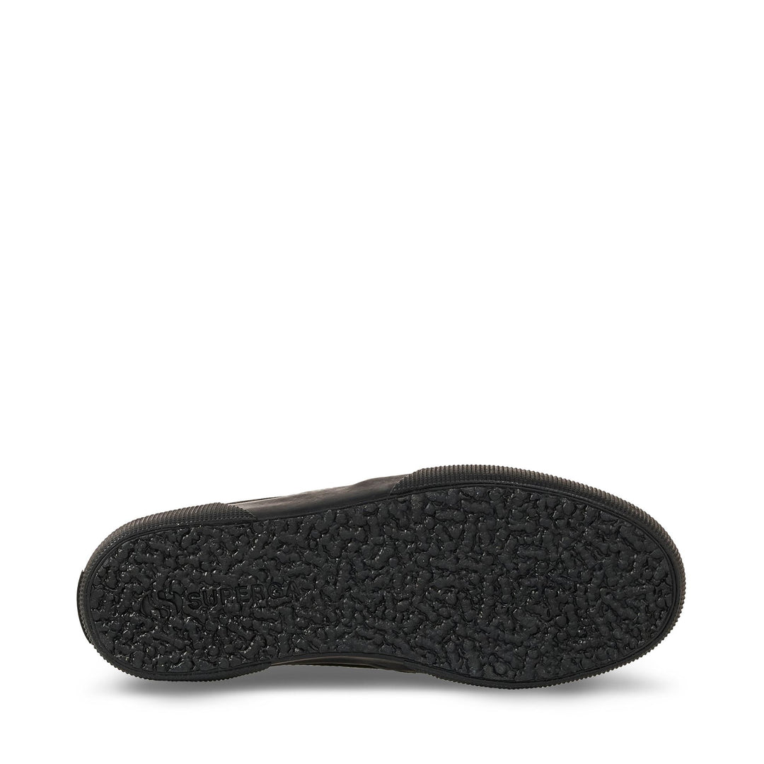Woman's Platform Black Sneakers with Jersey Upper main