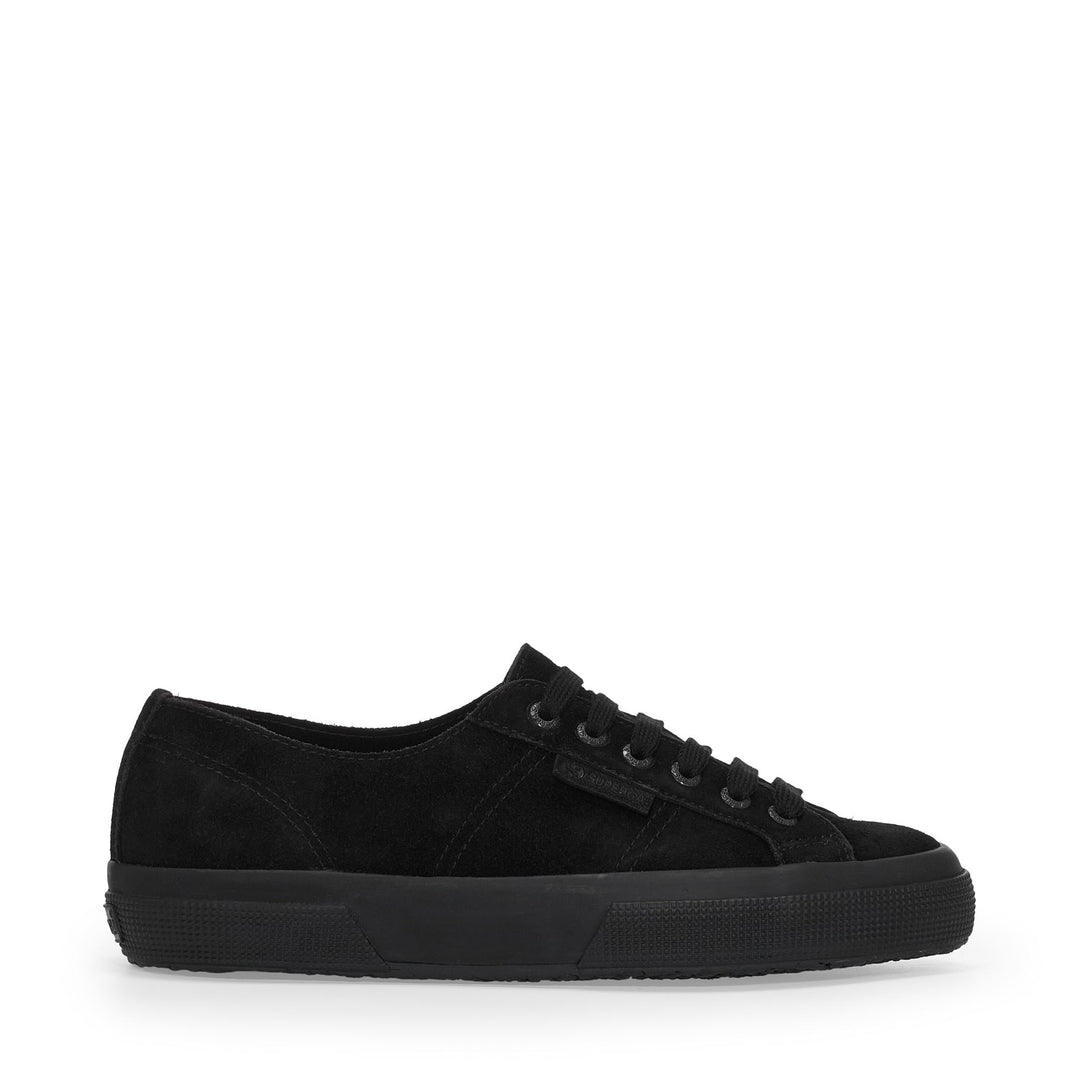 2750 SUEDE - Le Superga - Low Cut - Woman - Total Black 01