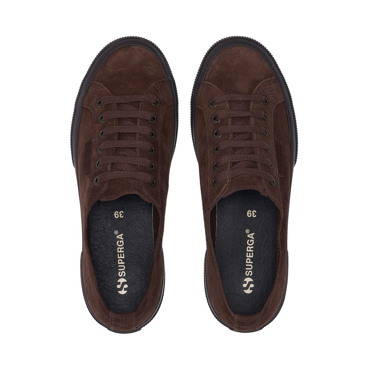 2750 SUEDE - Le Superga - Scollatura Bassa - Donna - Total Dk Chocolate 4