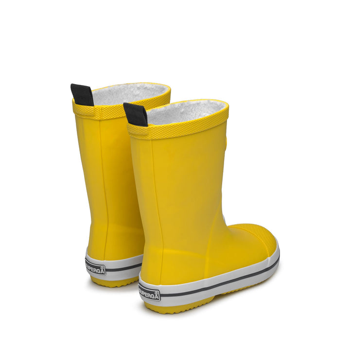735 RUBBER BOOTS - Rubber Boots - High Cut - Kid unisex - Yellow Lemon 3