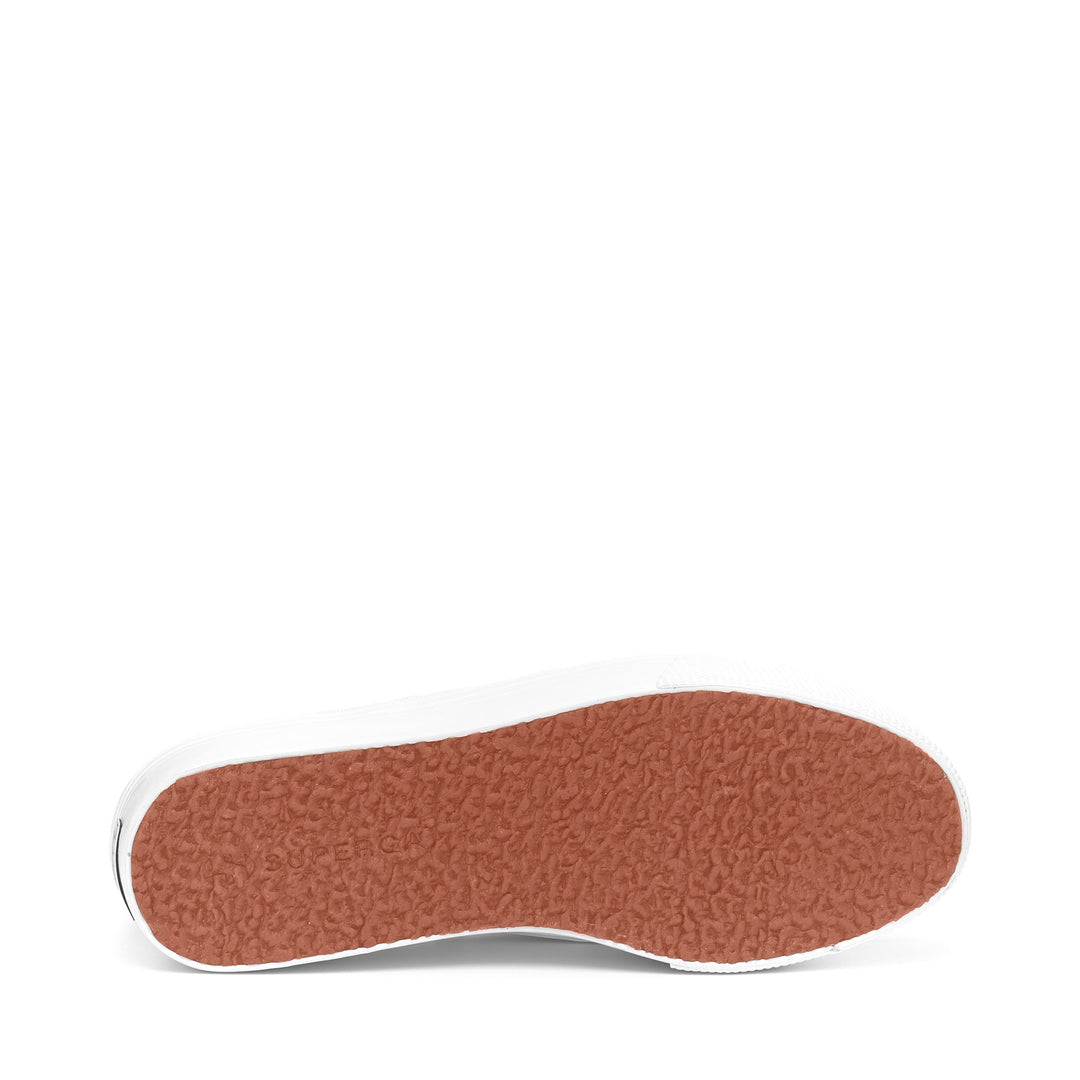 Woman's Platform White Sneakers with Cotton Upper main