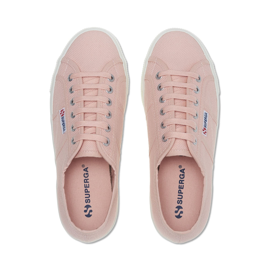Woman's Platform Pink Sneakers with Cotton Upper main