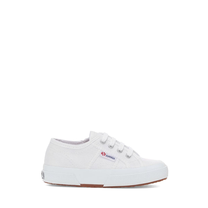 Sneakers per Bambini Colore Bianco con Tomaia in Cotone 1