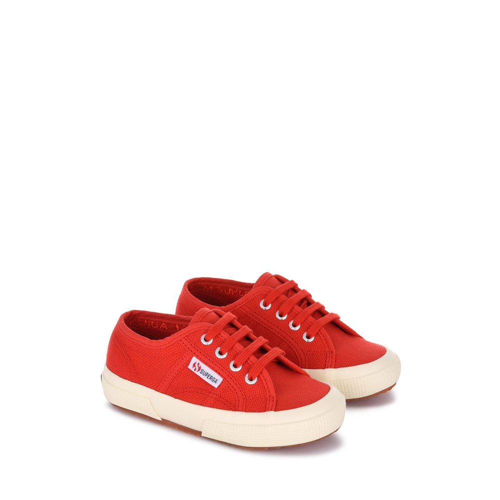 Children's Sneakers in Red with Cotton Upper 02