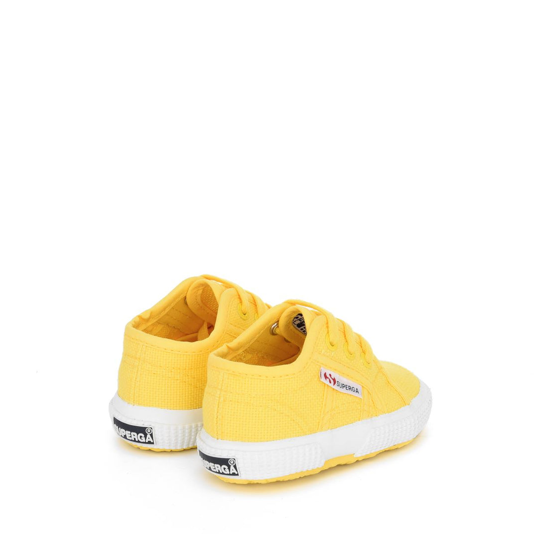 Children's Sneakers Yellow Color with Cotton Upper main
