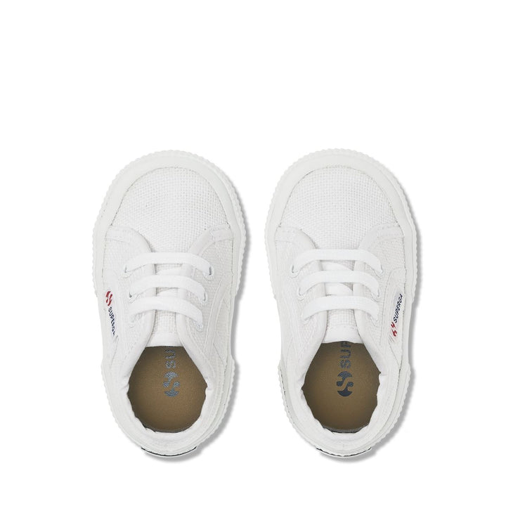 Children's Sneakers White Color with Cotton Upper 4
