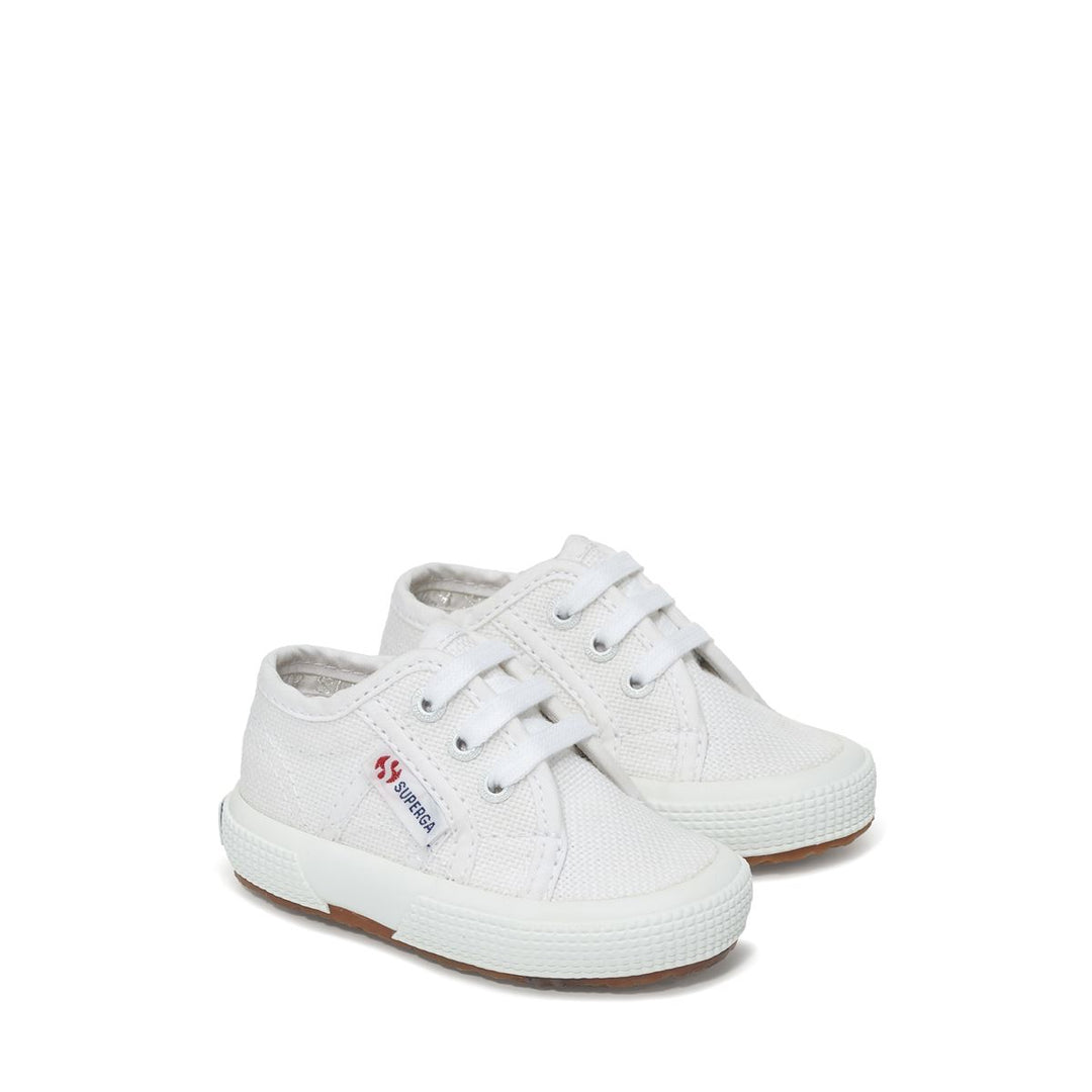 Children's Sneakers White Color with Cotton Upper main