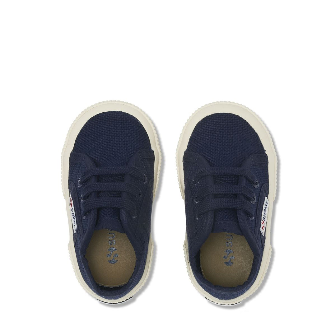 Sneakers per Bambini Colore Blu con Tomaia in Cotone main