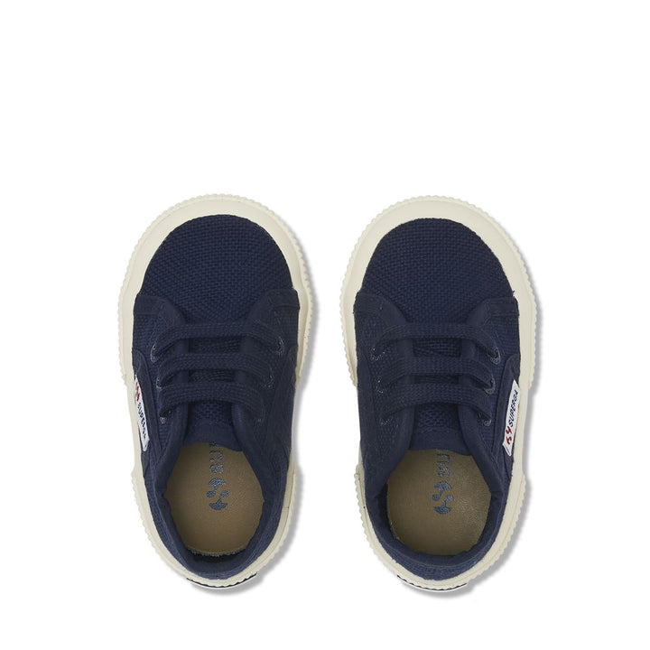 Sneakers per Bambini Colore Blu con Tomaia in Cotone 4