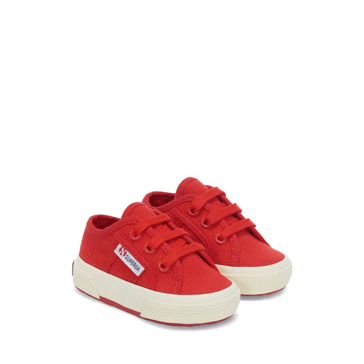 Children's Sneakers Red Color with Cotton Upper 2