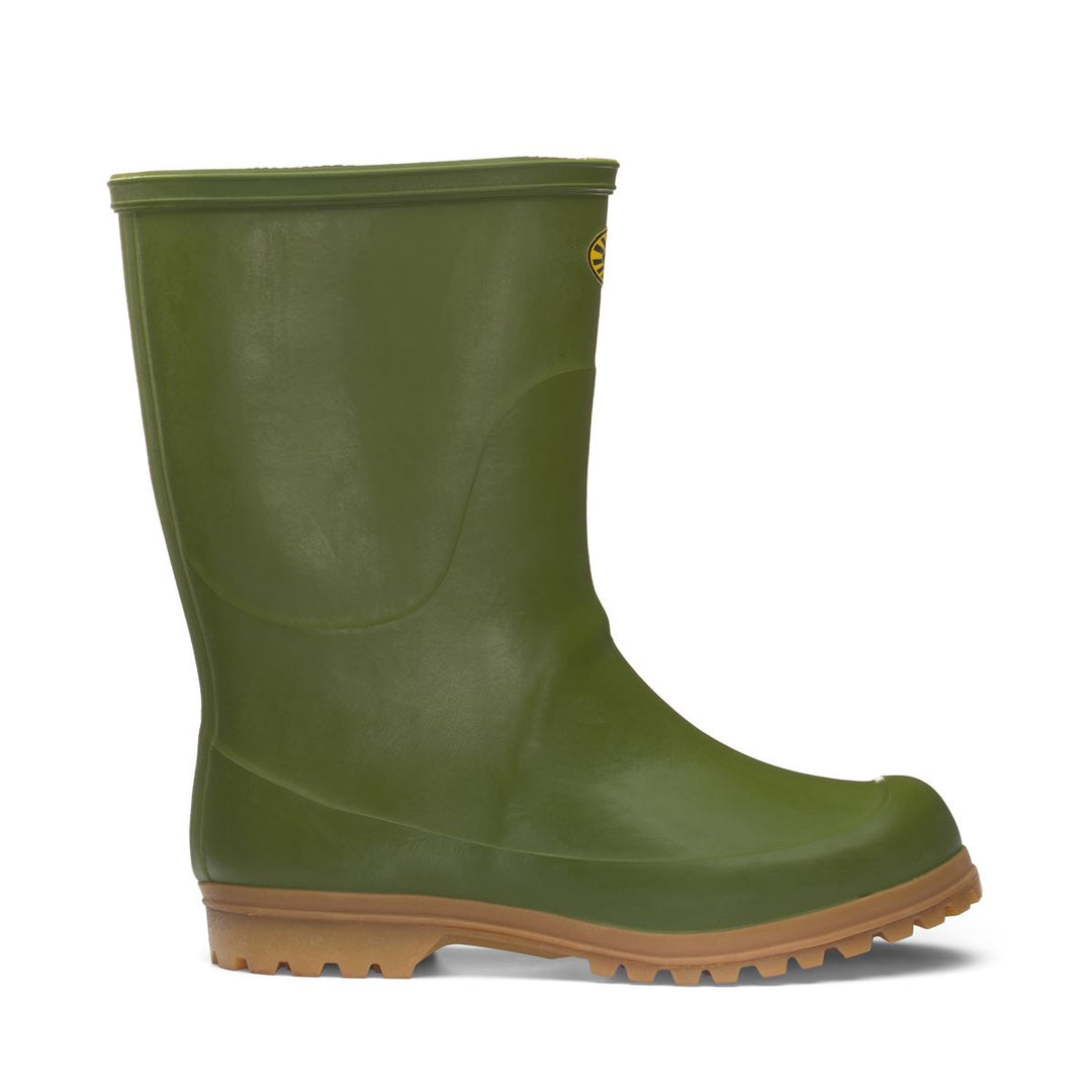 High Rubber Boots Unisex Green Color 01
