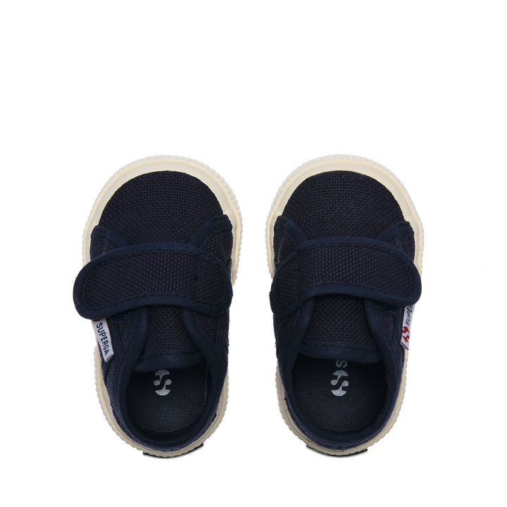Children's Sneakers Blue Color with Velcro and Cotton Upper 4