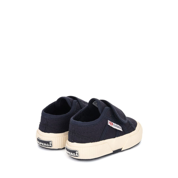 Children's Sneakers Blue Color with Velcro and Cotton Upper 3