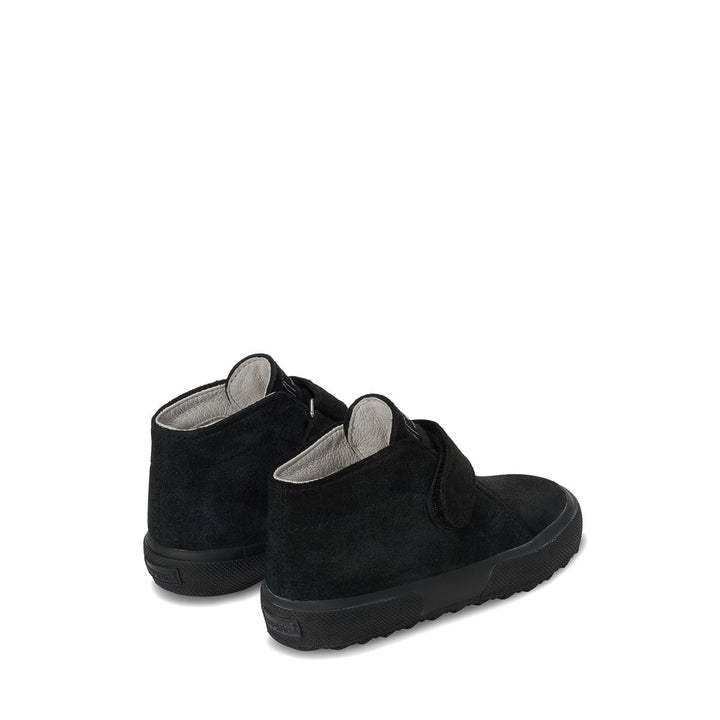 Boy's Ankle Boots Full Black with Suede Upper 3