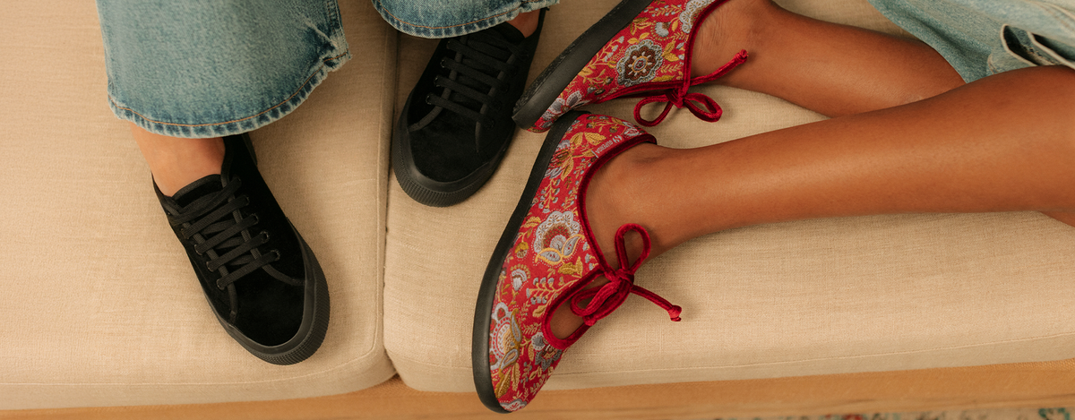 Superga: Tapestry collection Baroque-inspired elegance: the new texture of autumn.